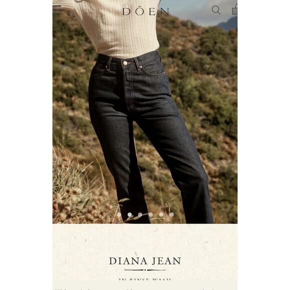 Doen Diana Jeans in Rinse size 26 - Picture 1 of 9
